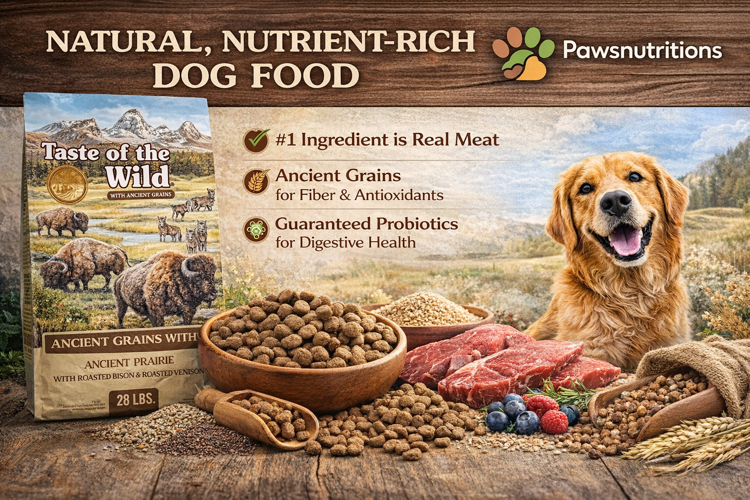 benefits_of_taste_of_the_wild_dog_food Benefits of Taste of the Wild Dog Food