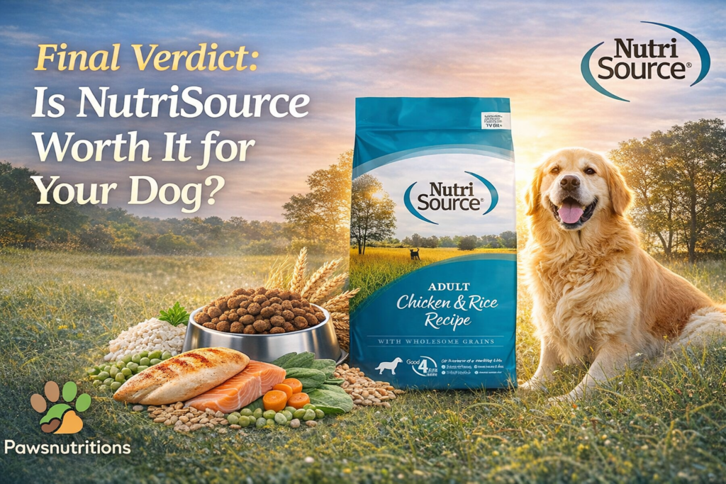 Final Verdict: Is NutriSource Worth It for Your Dog?