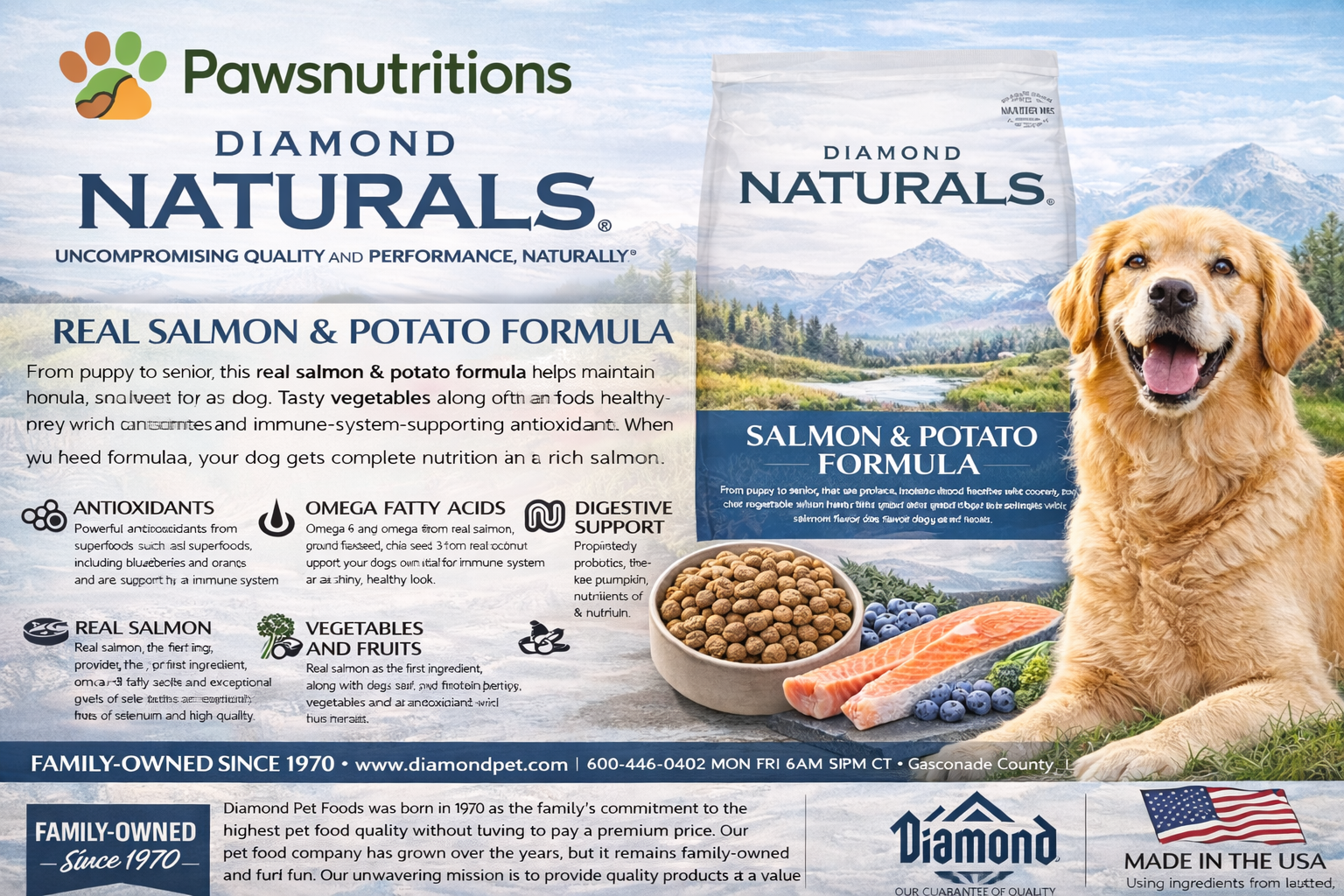 Introduction to Diamond Naturals Dog Food