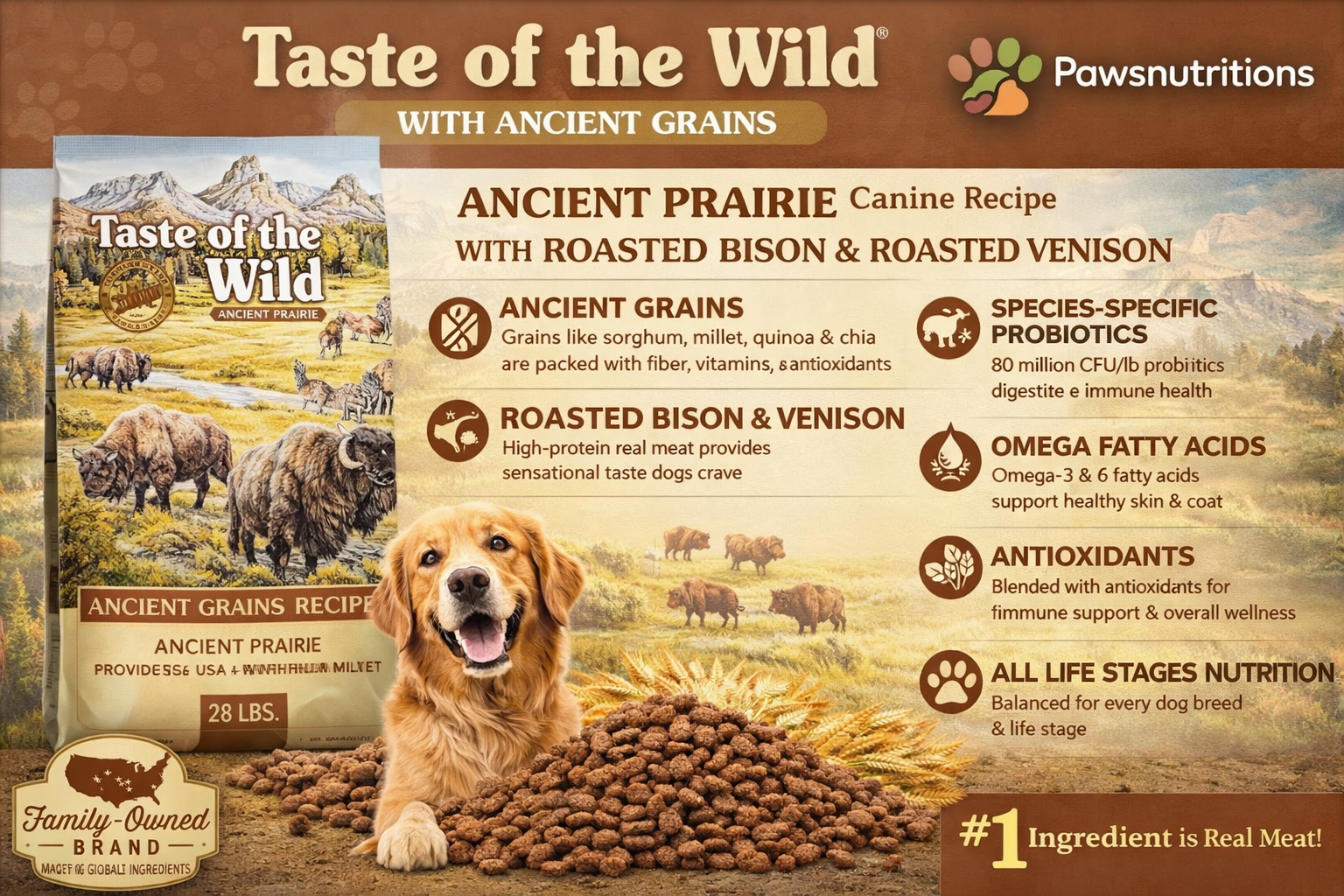 introduction_to_taste_of_the_wild_dog_food Introduction to Taste of the Wild Dog Food