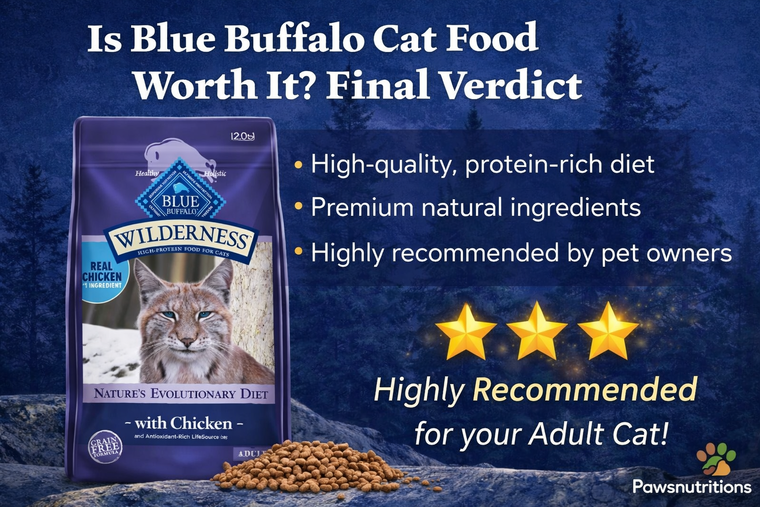 Is Blue Buffalo Cat Food Worth It? Final Verdict 