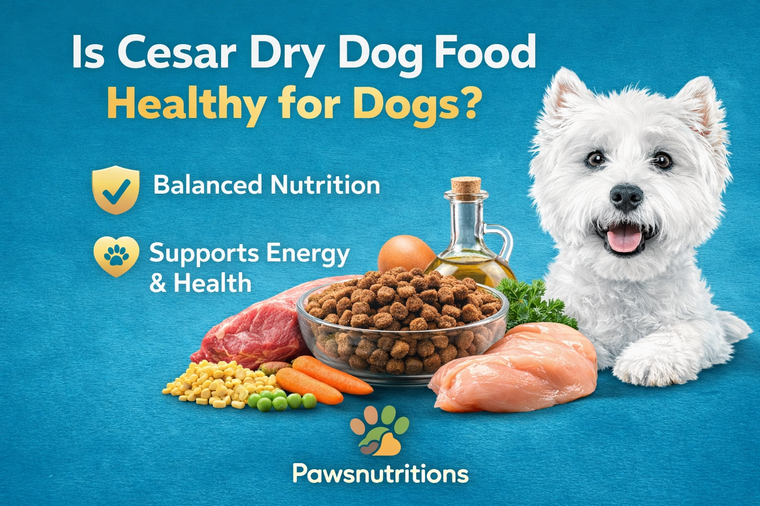 Is Cesar Dry Dog Food Healthy for Dogs? 