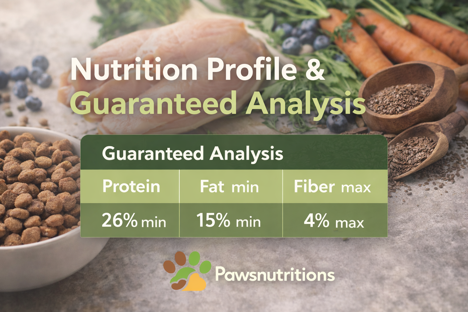 nutrition_profile_and_guaranteed_analysis Nutrition Profile & Guaranteed Analysis