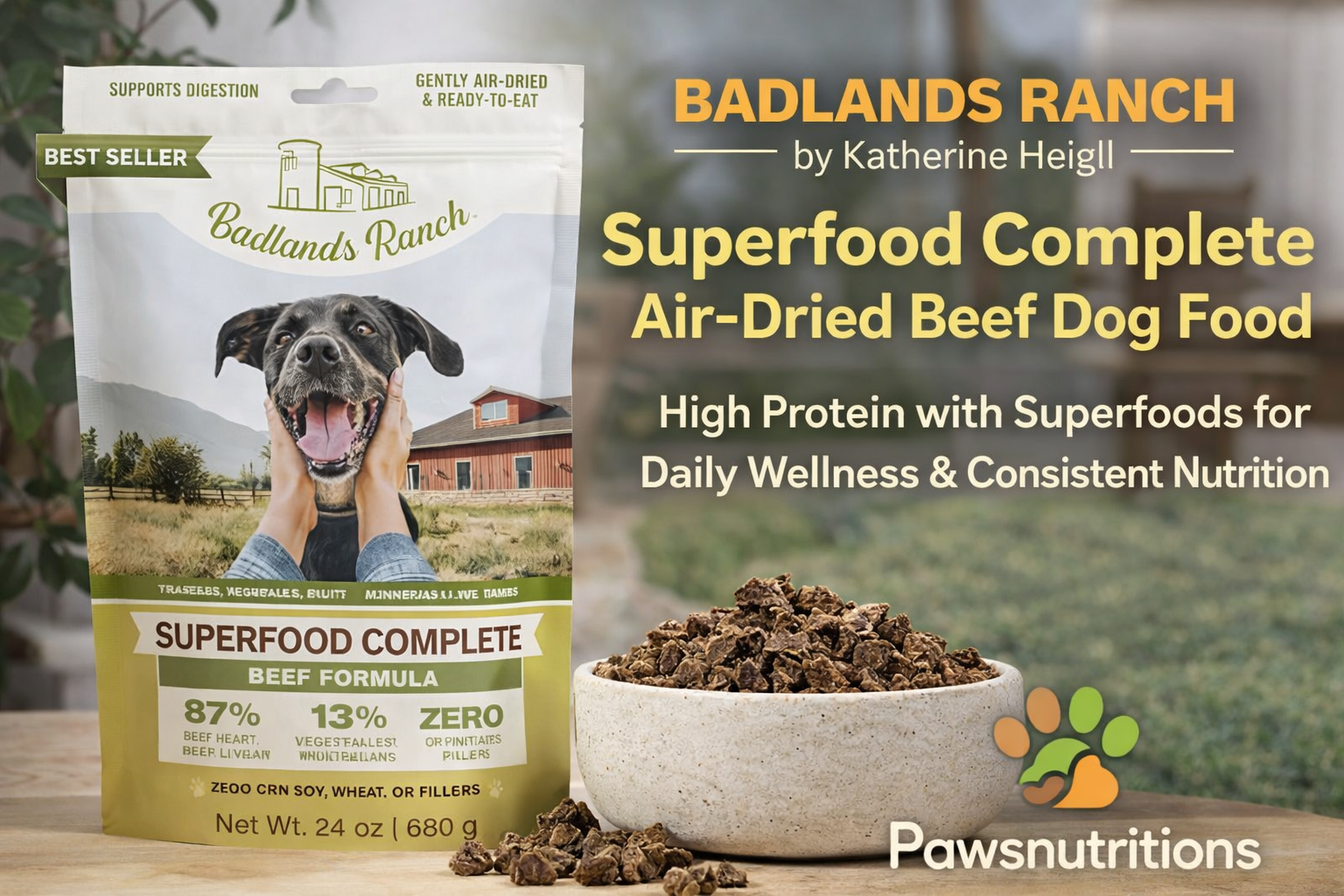 Badlands Ranch Dog Food Review: Ingredients, Benefits, Pros, Cons & Value