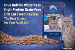 Blue Buffalo Wilderness High-Protein Grain-Free Dry Cat Food: A Healthy Choice for Your Adult Cat's Diet"