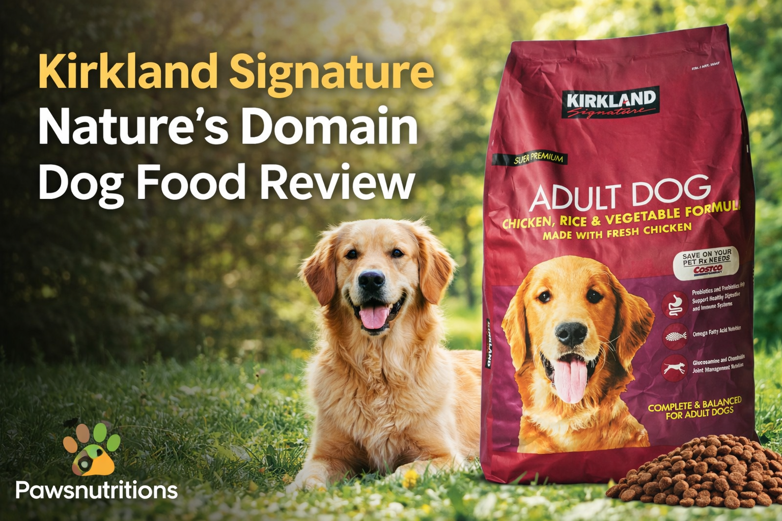 Kirkland Signature Nature’s Domain Dog Food Review