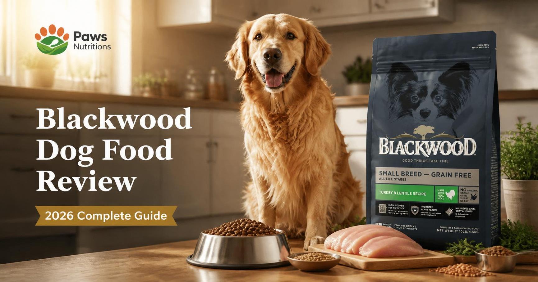 Blackwood Dog Food Review 2026: Pros, Cons & Ingredients