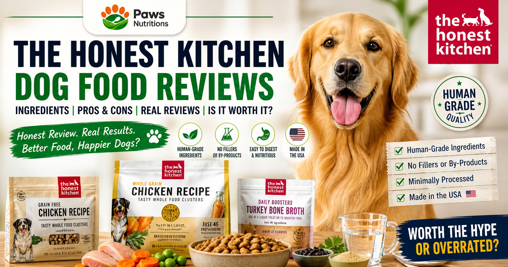 Honest Kitchen Dog Food Review