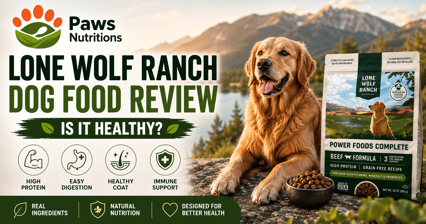 Lone Wolf Ranch Dog Food