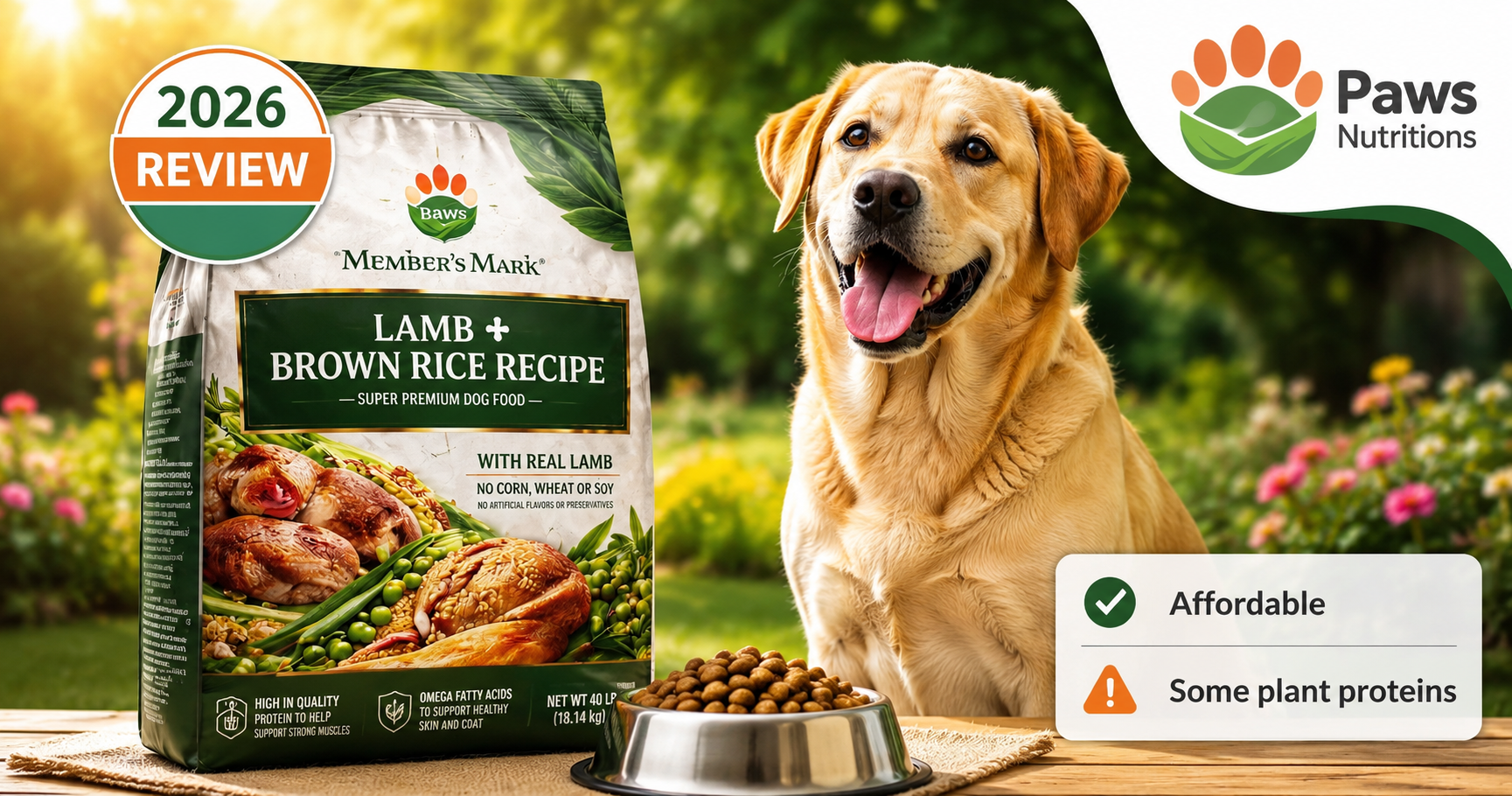 Member’s Mark Dog Food Review 2026: Is It Good?