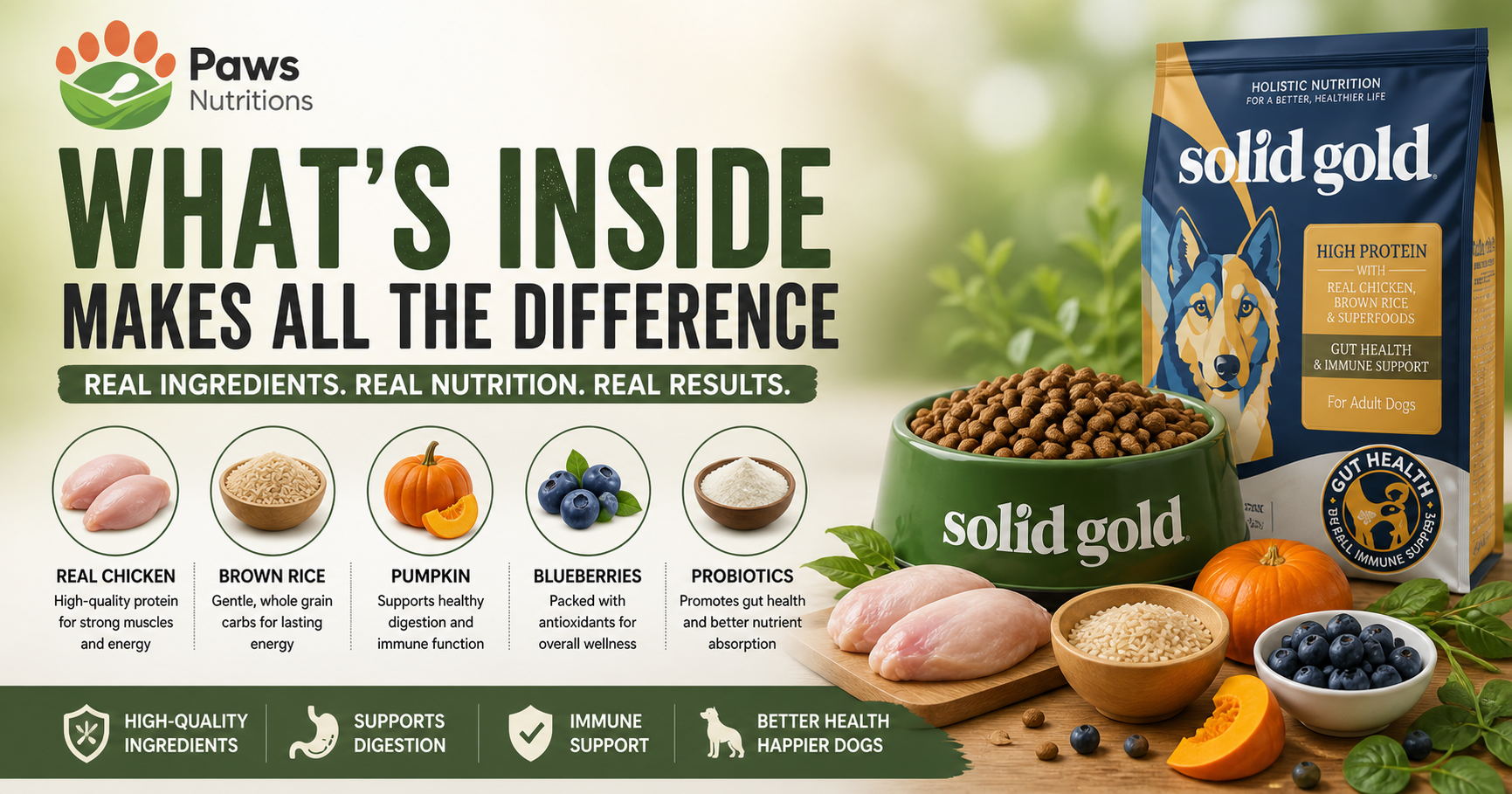 What Makes Solid Gold Dog Food Different?