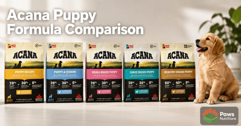 Acana Puppy Food Product Line Overview
