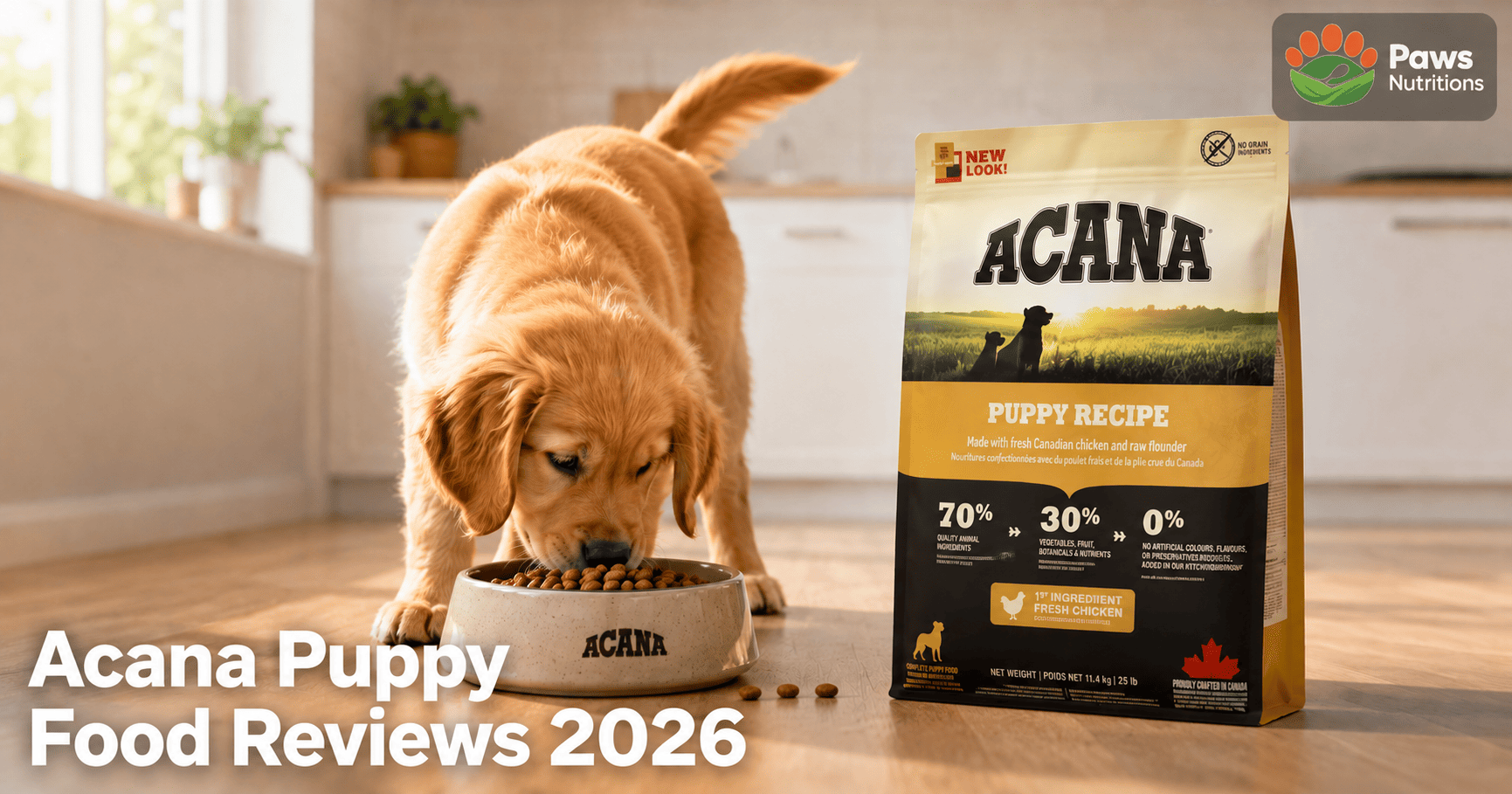 Acana Puppy Food Reviews 2026: Pros, Cons & Expert Verdict