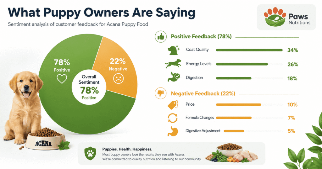 Acana Puppy Food Customer Reviews Analysis
