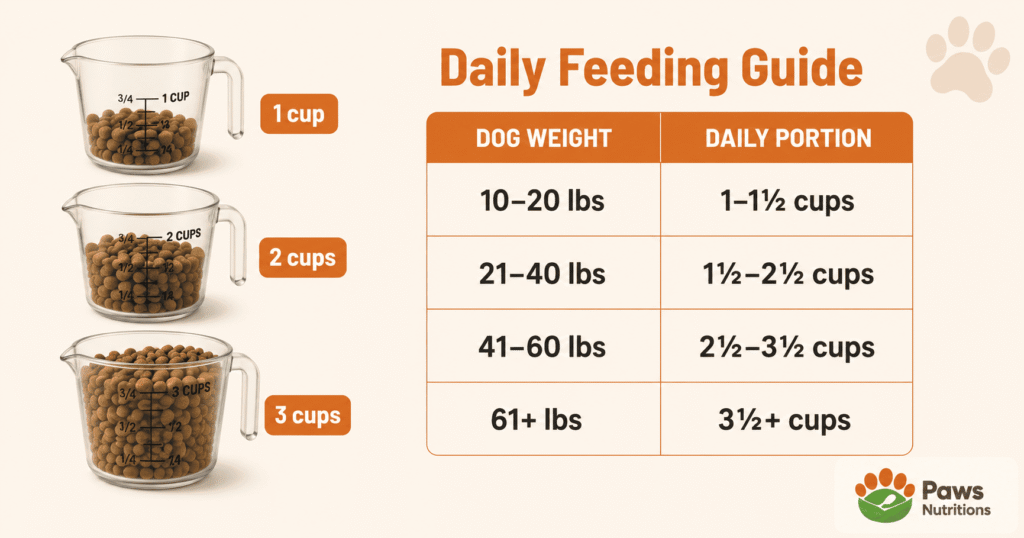 Crave Dog Food Feeding Guide