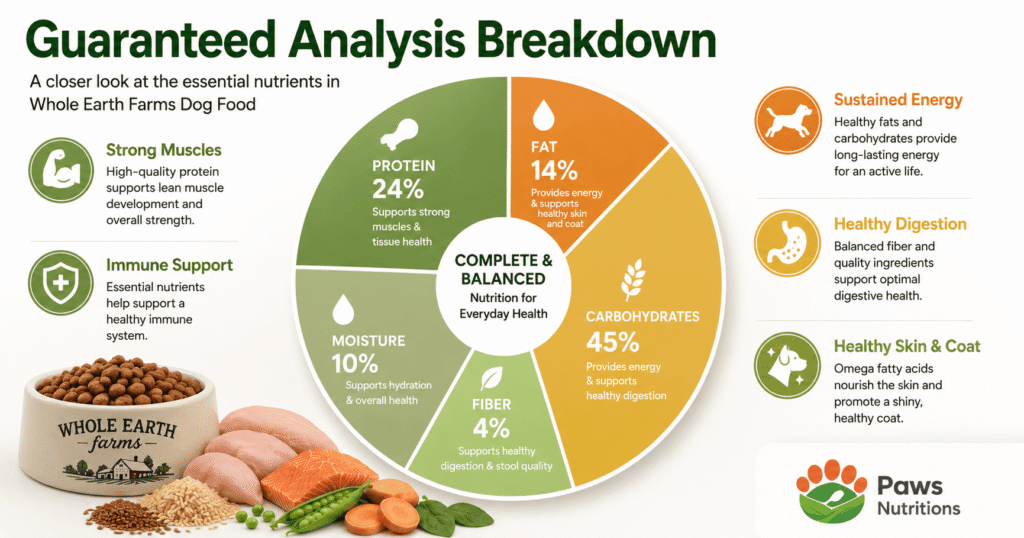 Guaranteed Analysis and Nutritional Breakdown