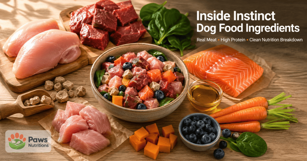 Instinct Dog Food Ingredients Review