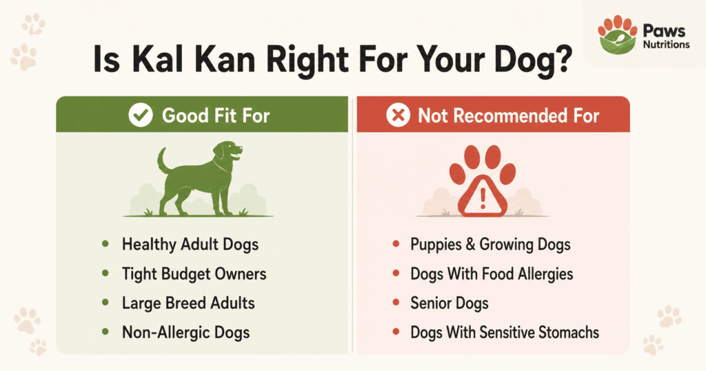 Who Is Kal Kan Dog Food Best For — and Who Should Avoid It?