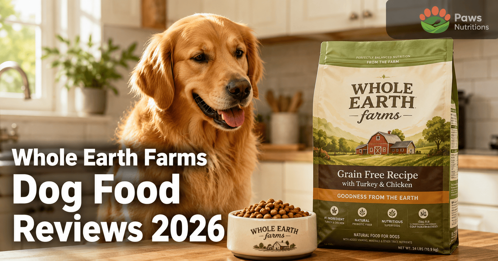 Whole Earth Dog Food Reviews 2026: Complete Expert Guide