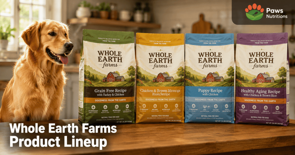Whole Earth Farms Dog Food Product Line Overview