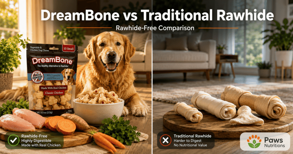DreamBone vs. Rawhide — Real Safety Comparison