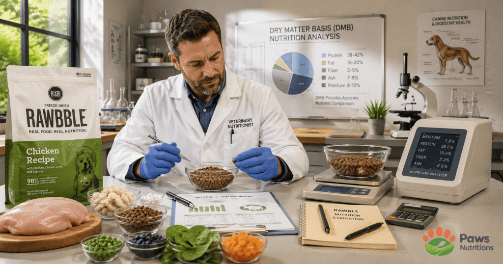 Dry Matter Basis (DMB) Nutrition Analysis