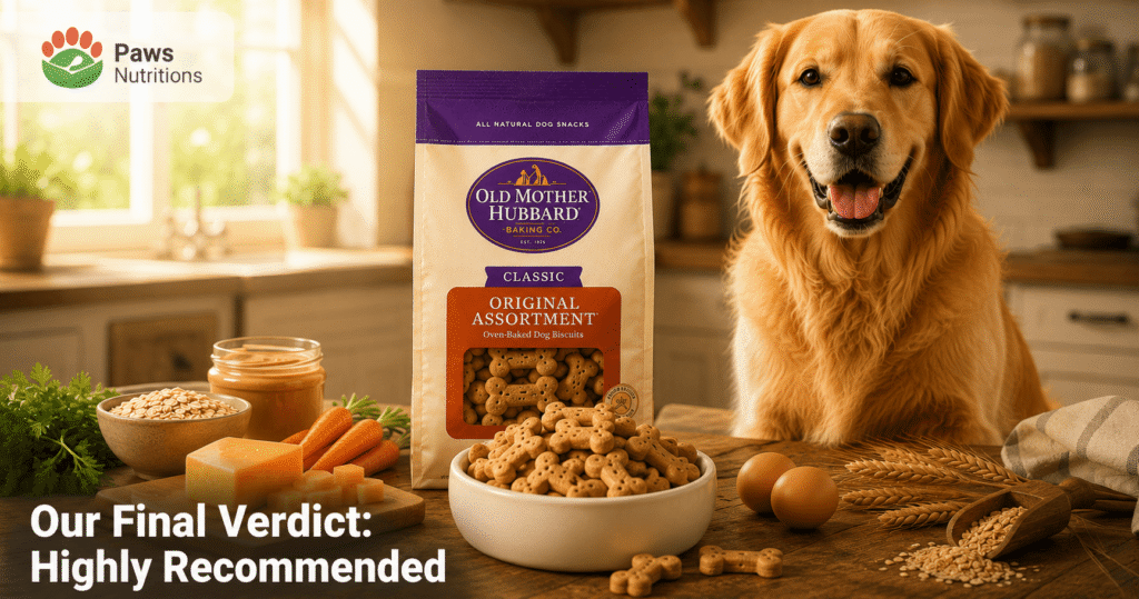 Final Verdict — Is Old Mother Hubbard Dog Treats Worth Buying?
