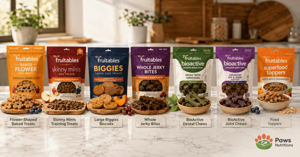 Fruitables Product Line Breakdown