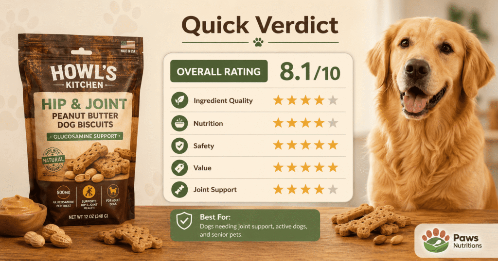 Howl's Kitchen Quick Verdict Box (Scored Rubric)