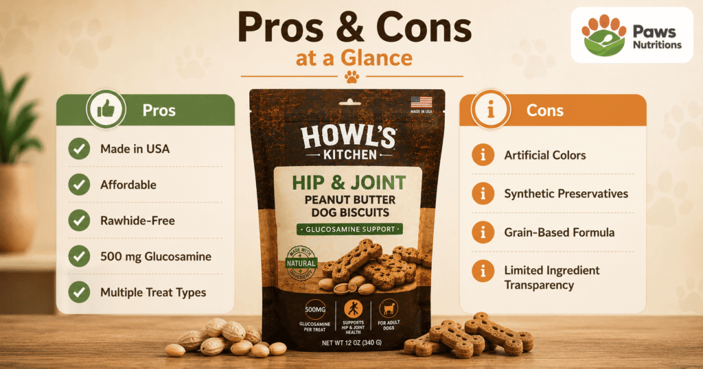 Pros and Cons of Howl's Kitchen Dog Treats