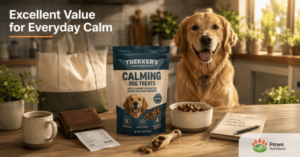 Trekkers Calming Dog Treats Price & Value for Money
