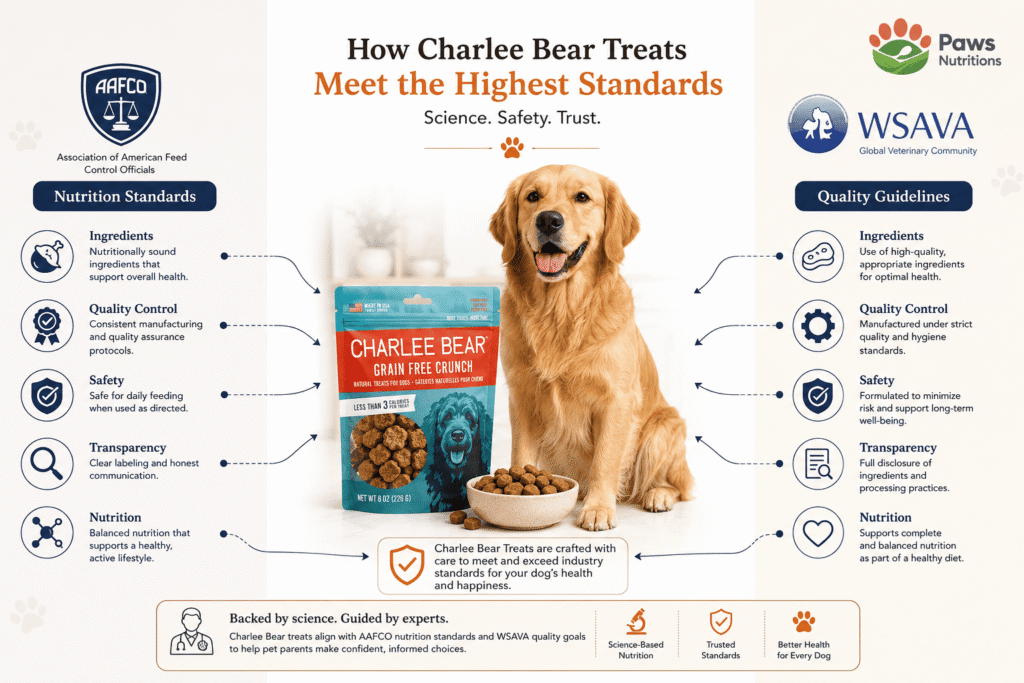 Is Charlee Bear AAFCO and WSAVA Compliant?