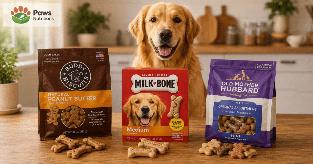 Buddy Biscuits vs. Other Popular Dog Treats