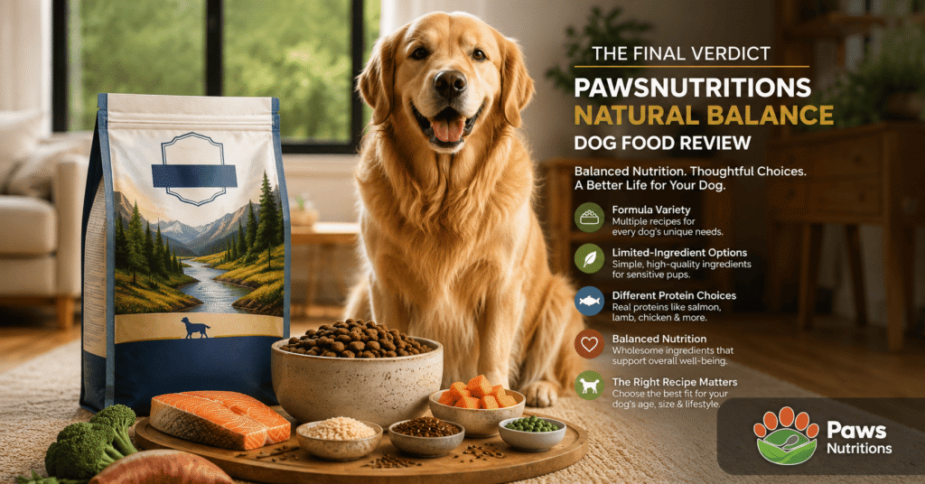 Final Verdict: Is Natural Balance Dog Food Worth It?