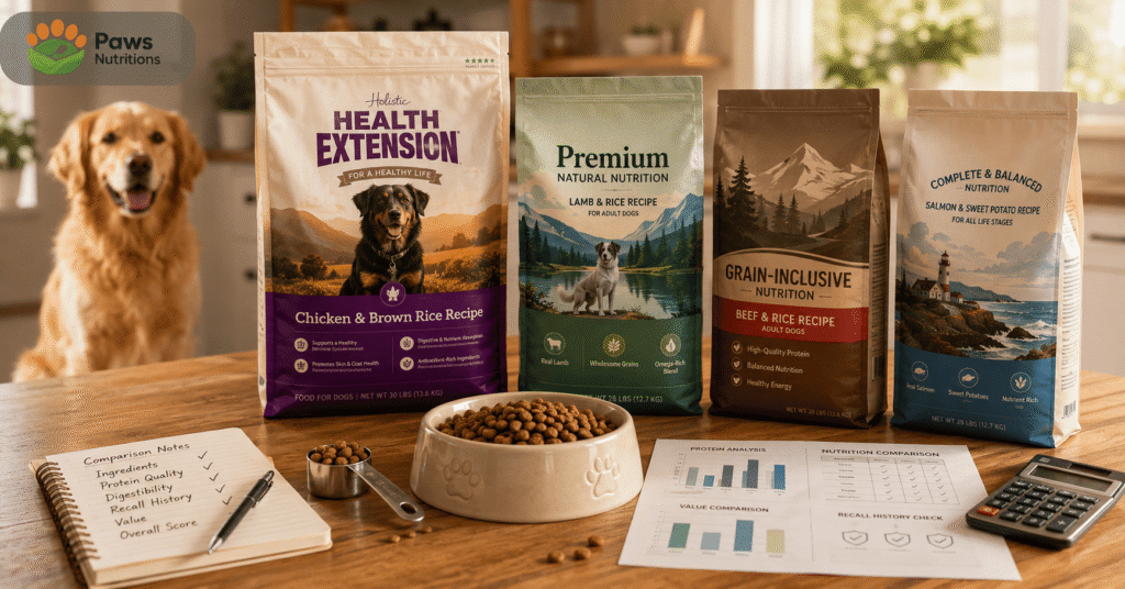 Health Extension vs. Competitor Brands