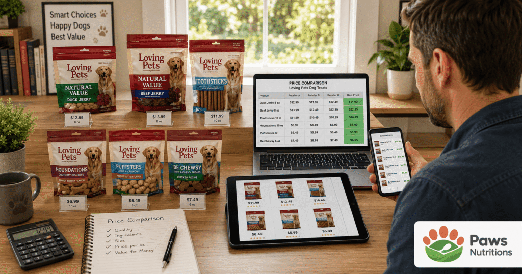 Loving Pets Dog Treats Pricing: Full Retailer Comparison