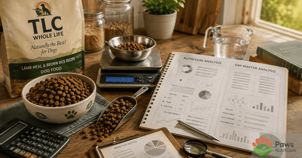 TLC Dog Food Nutrition Facts
