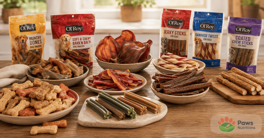 Full Ol' Roy Dog Treats Product Lineup