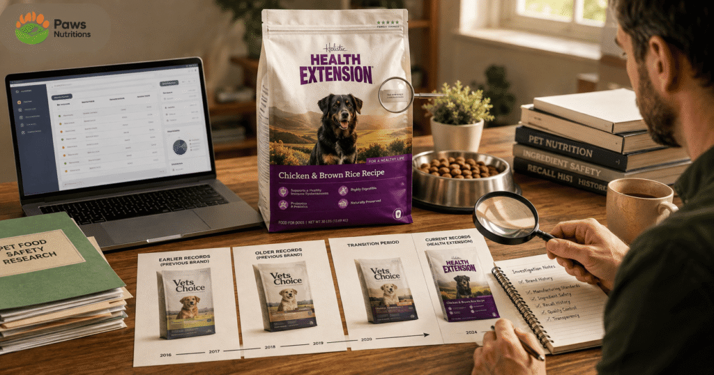 Health Extension Recall History